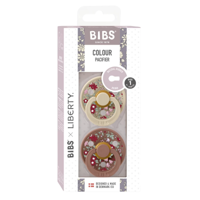 BIBS x Liberty 2-es szett Colour (Kamilla Mackó Mix), 0-6 hó