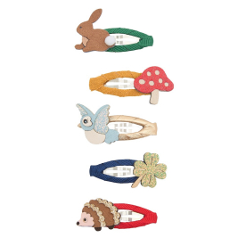 Erdei pajtások mini csatok – 5 darabos